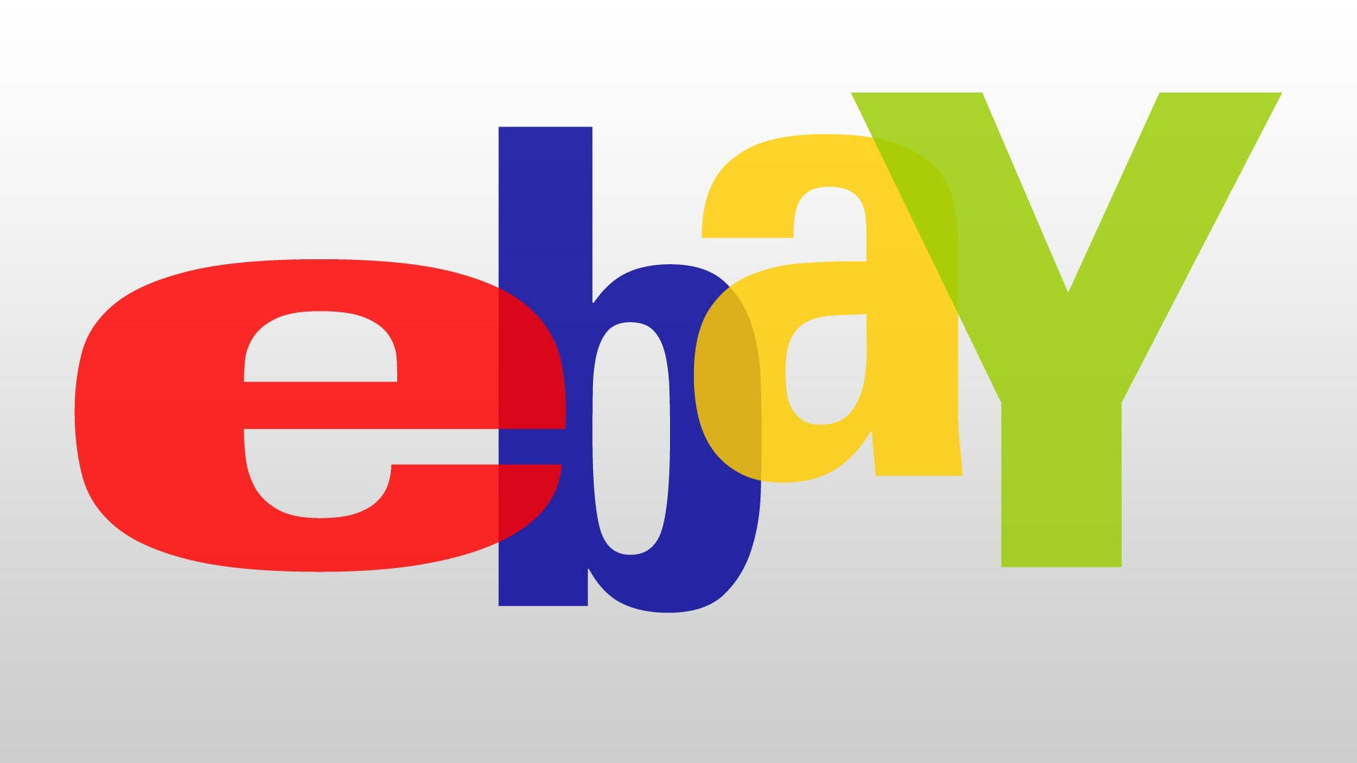 Past Logo Of Ebay Background