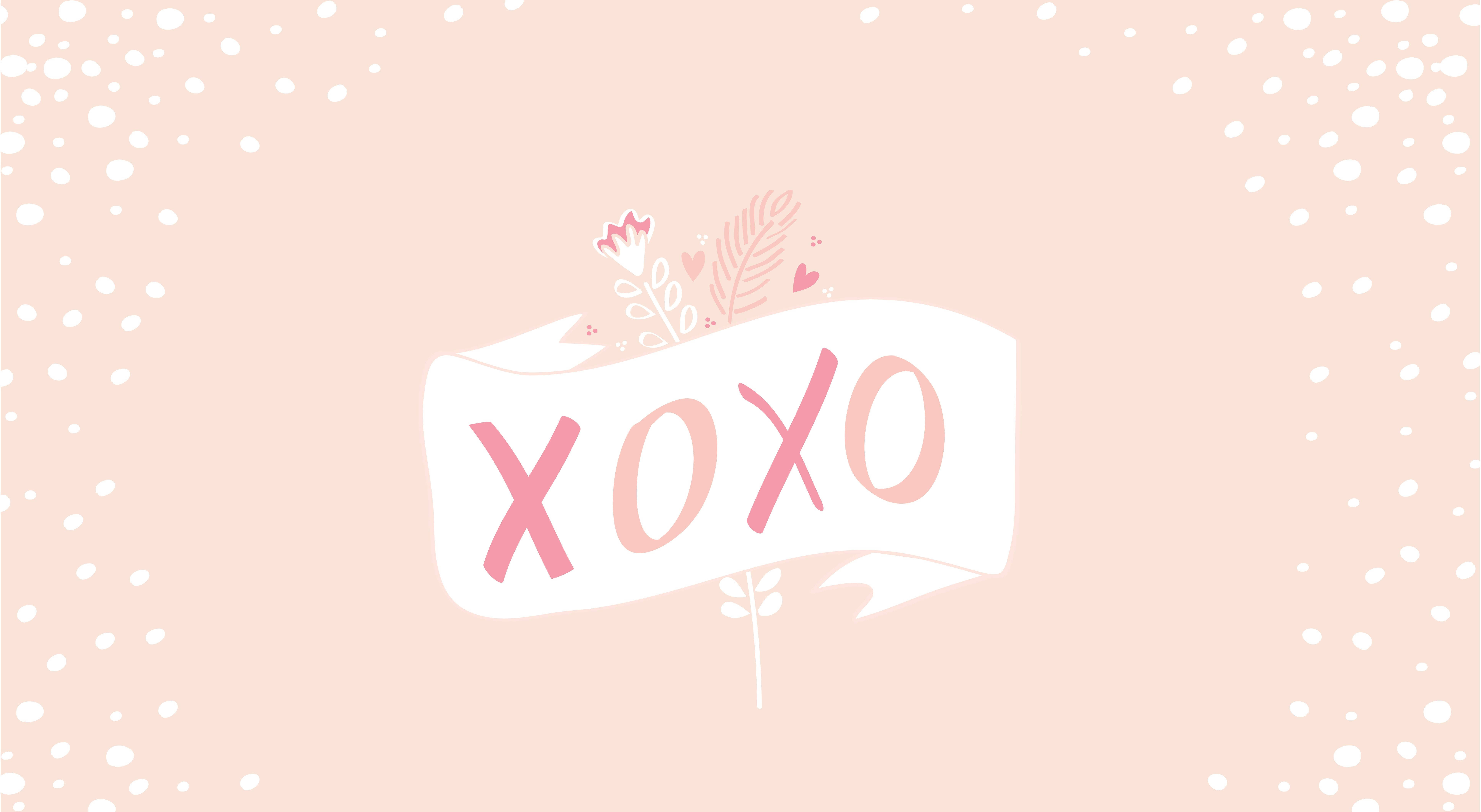 Pastel 4k Xoxo Background