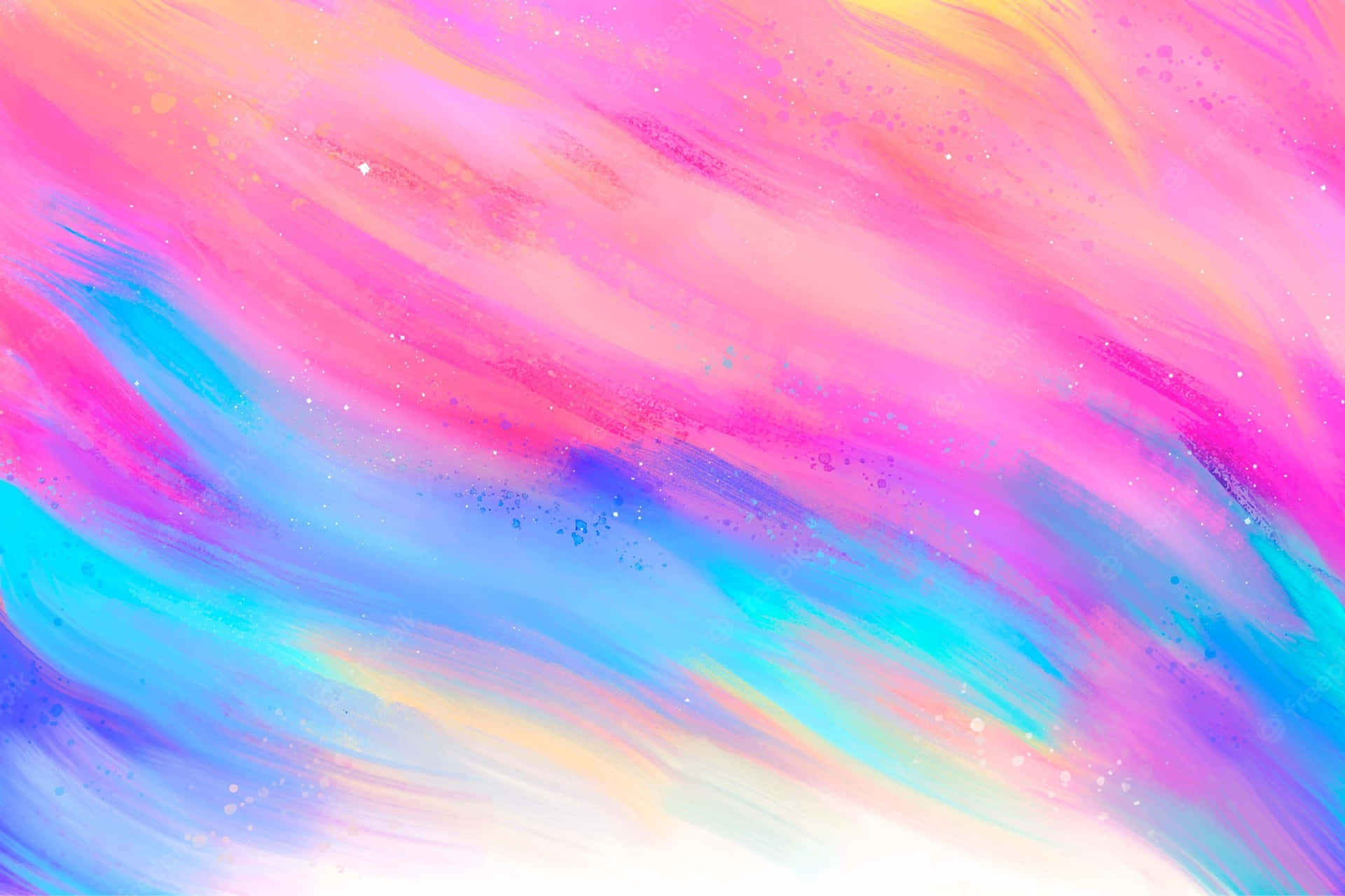 Pastel Aesthetic Colorful Abstract Art Background