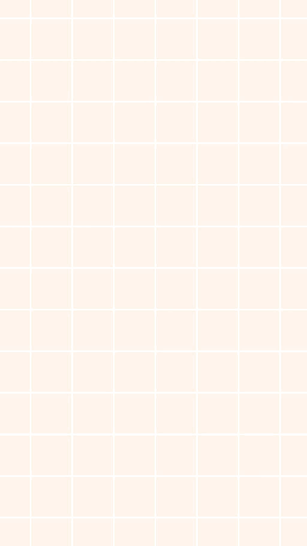 Pastel Aesthetic Grid Cream Background