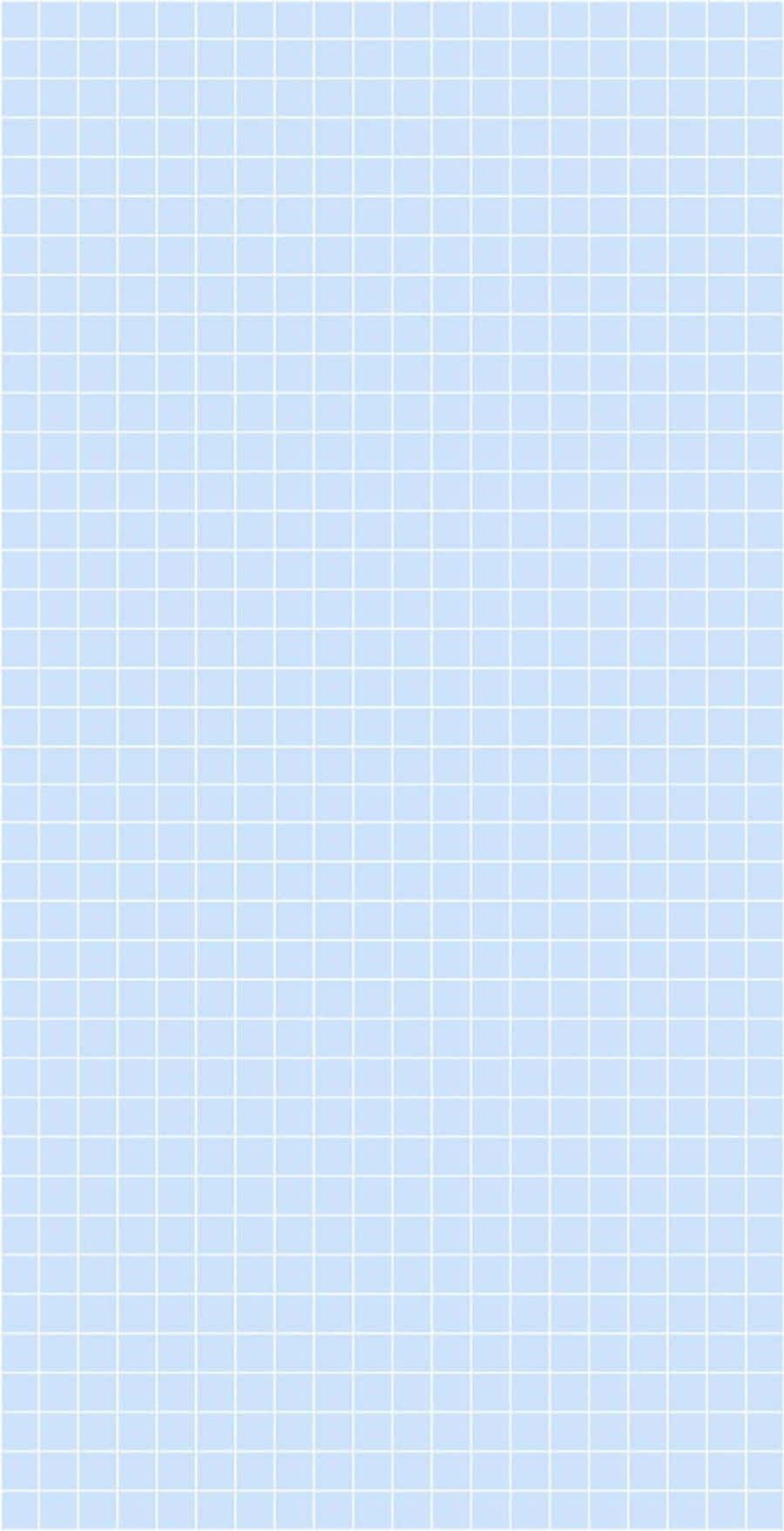 Pastel Aesthetic Grid Light Blue Background