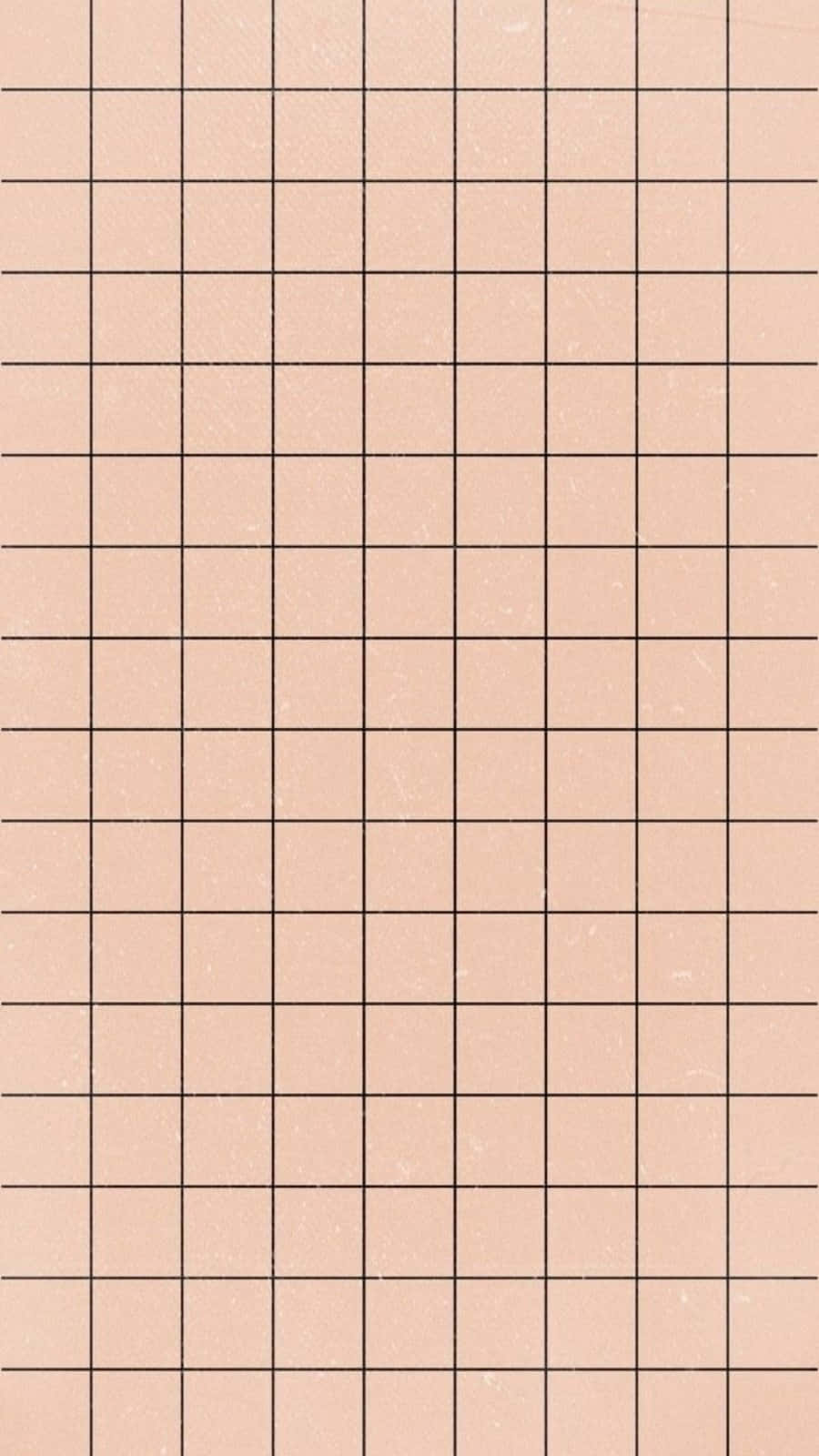 Pastel Aesthetic Grid Peach Color Background