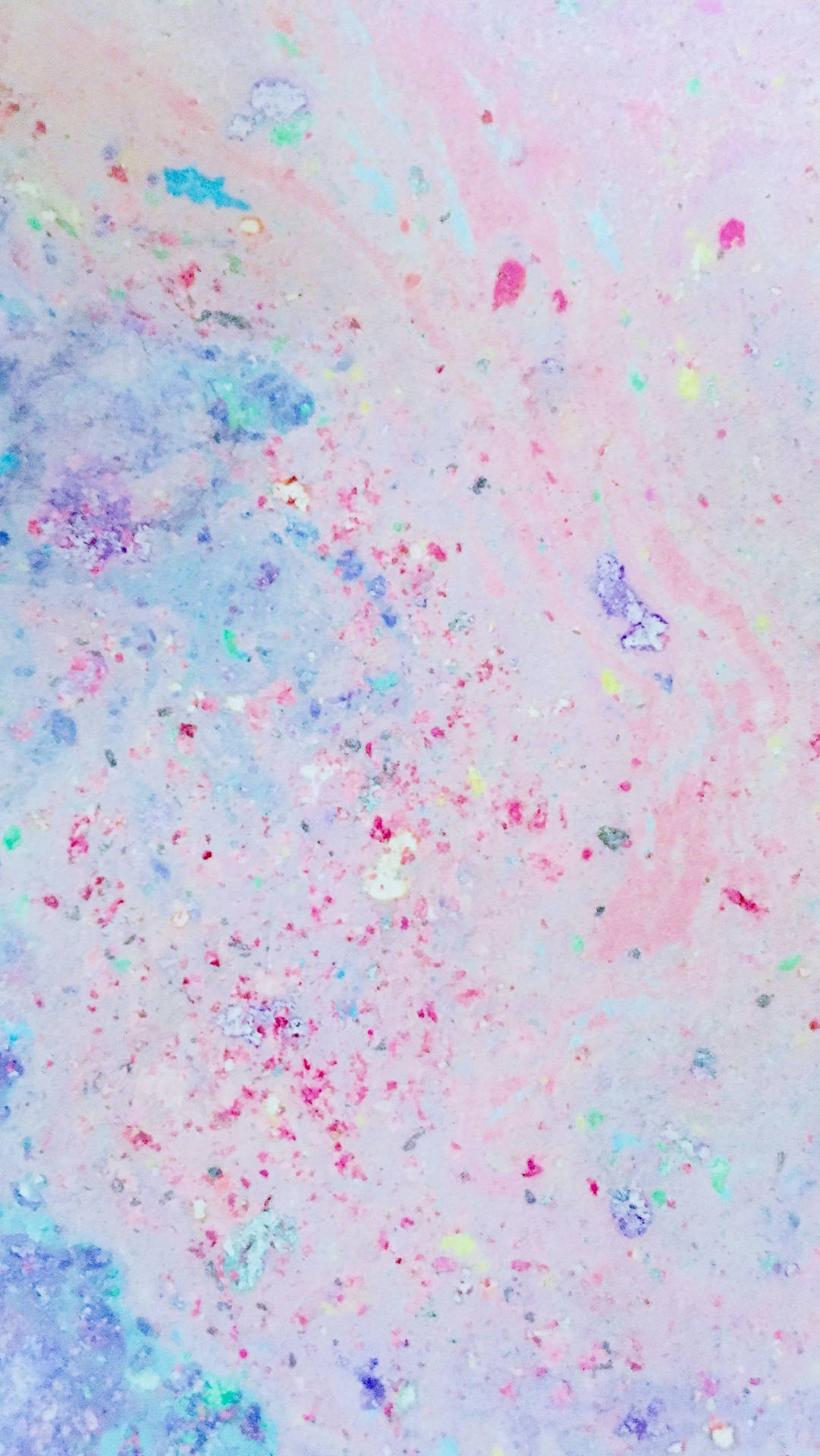 Pastel Aesthetic Paint Splatter Background