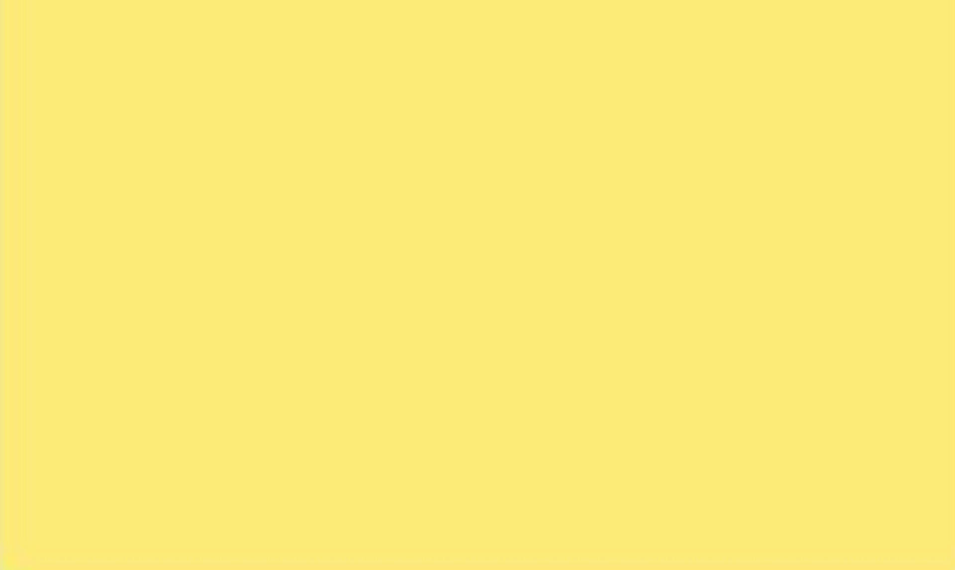 Pastel Aesthetic Plain Yellow Desktop Background