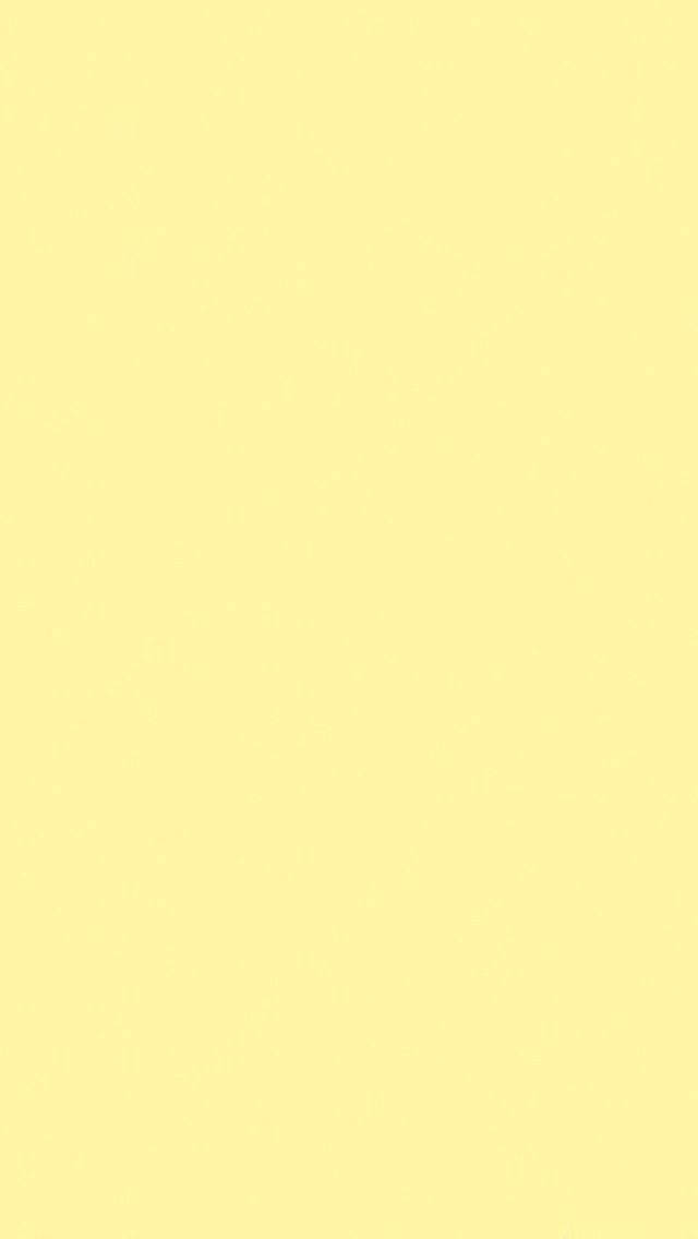 Pastel Aesthetic Plain Yellow Phone