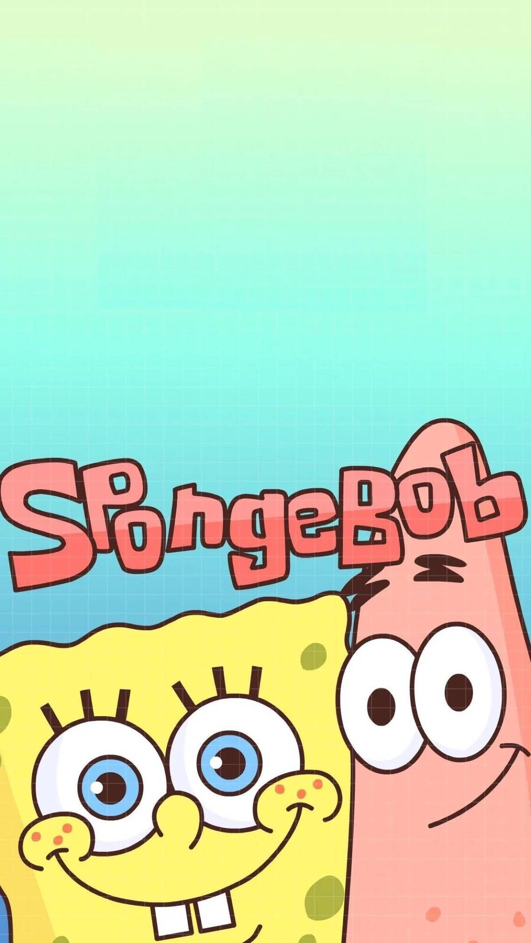 Pastel Aesthetic Spongebob And Patrick Background