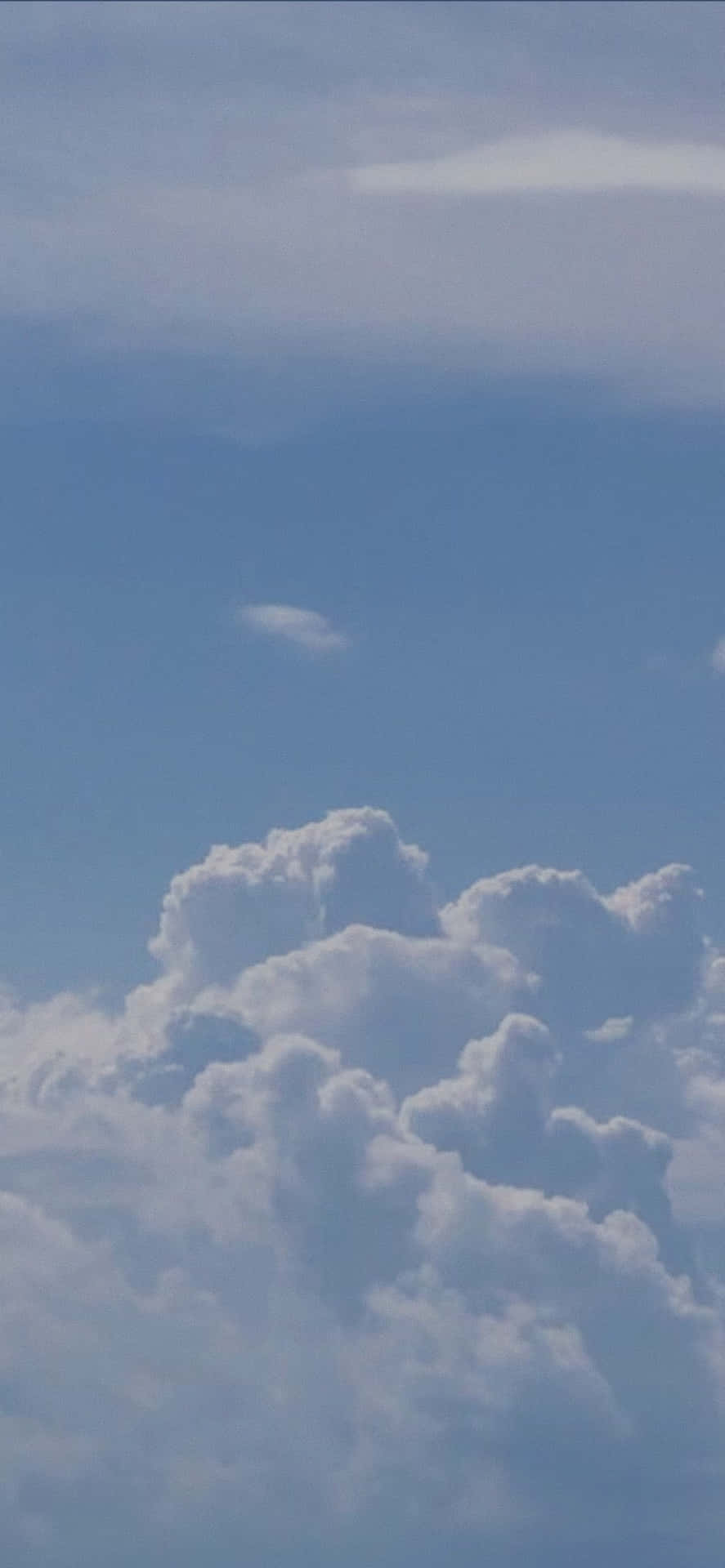 Pastel Blue Aesthetic Clouds Baby