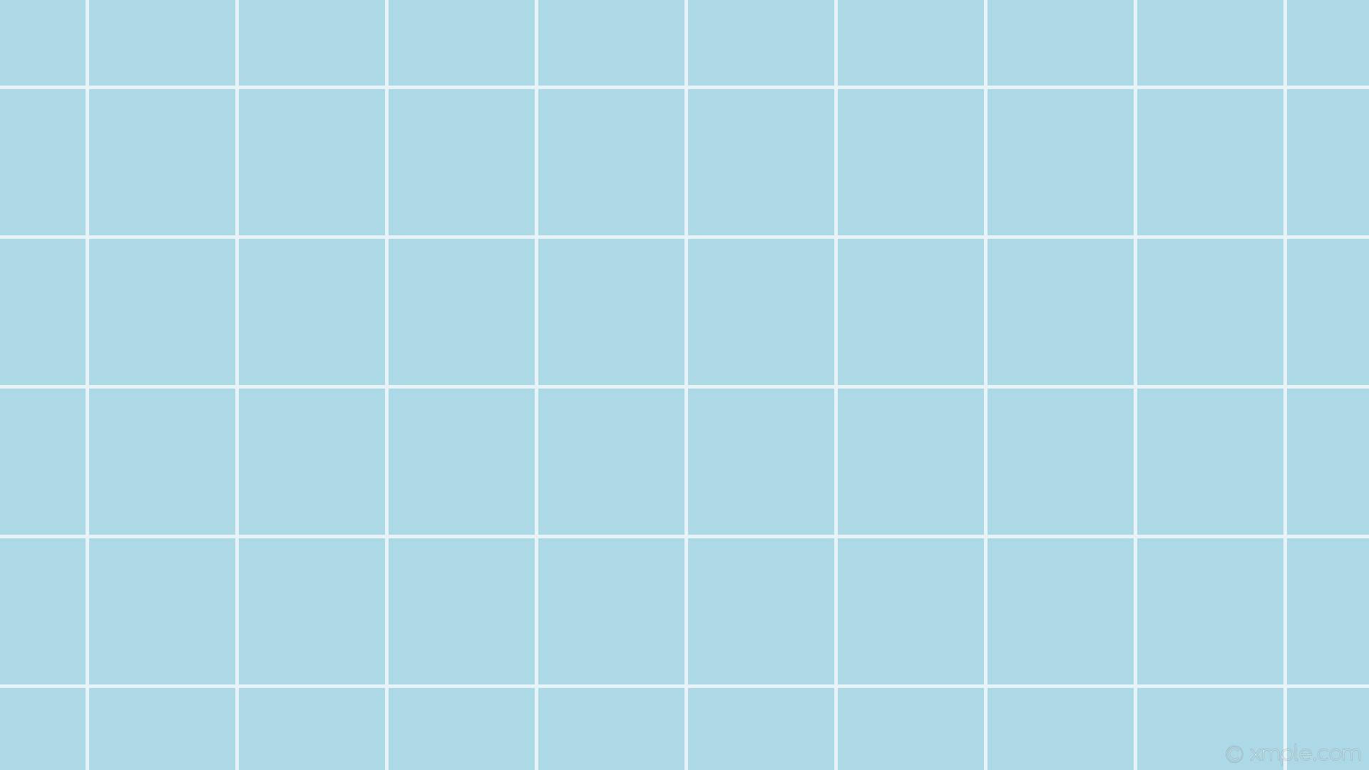 Pastel Blue Square Grid Background