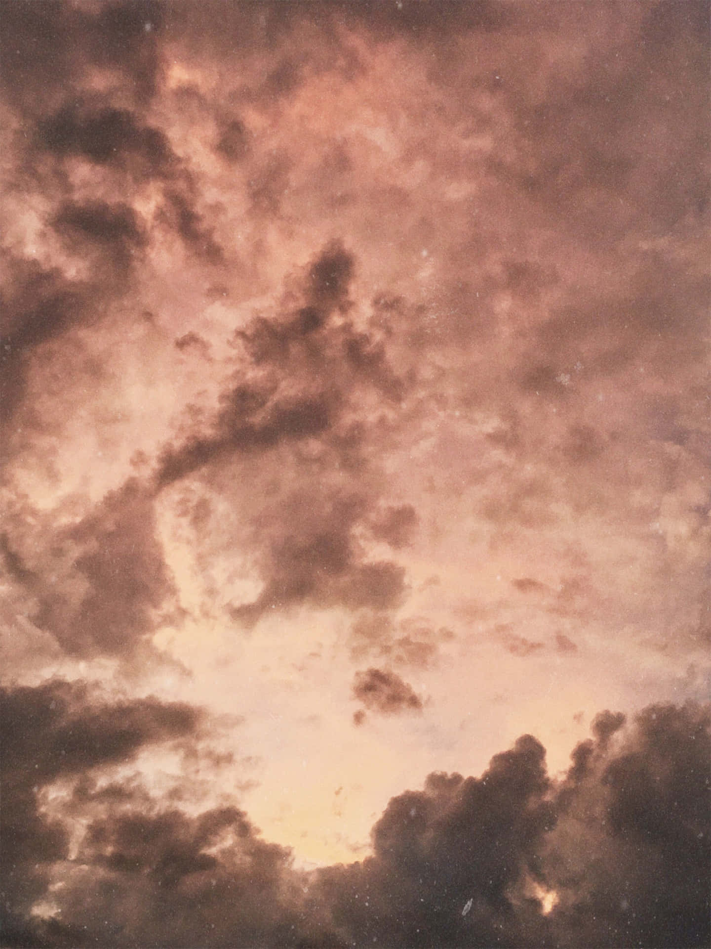 Pastel Brown Sky Background