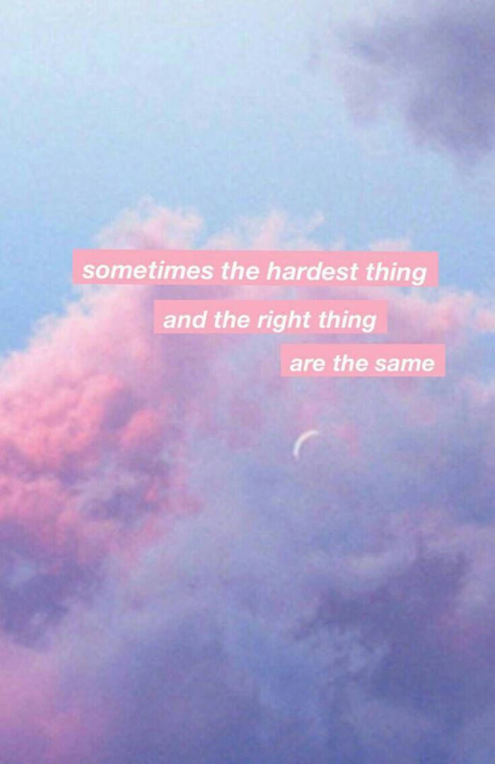 Pastel Clouds Aesthetic Quotes Tumblr