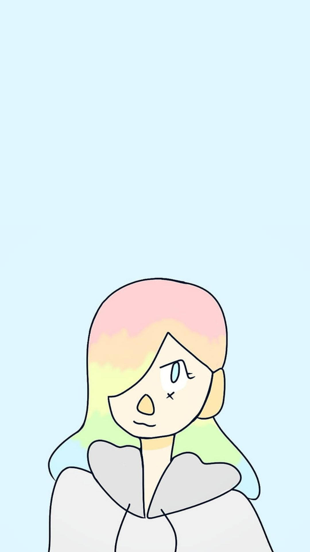 Pastel Girl Cute Aesthetic Background