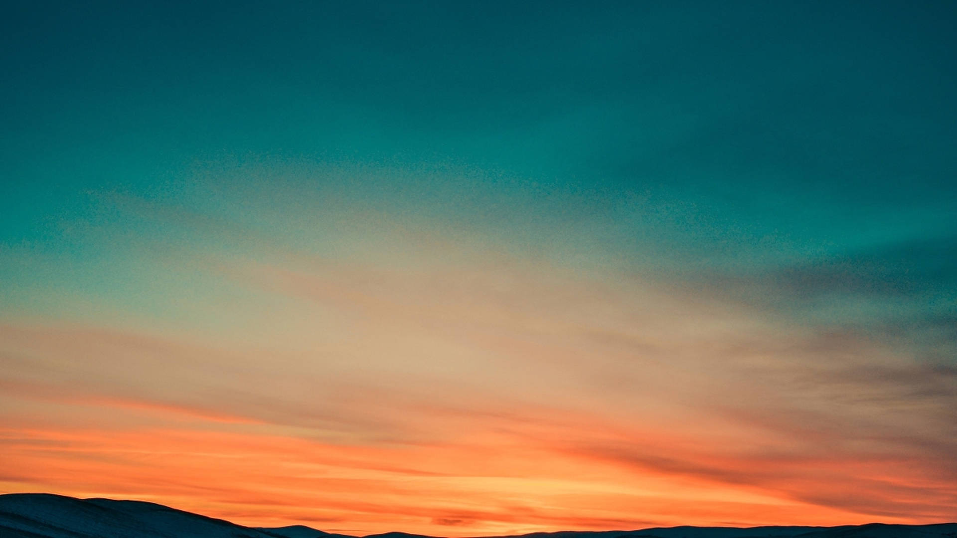 Pastel Gradient Sunset Sky Background