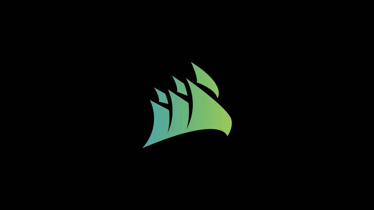 Pastel Green Corsair Logo