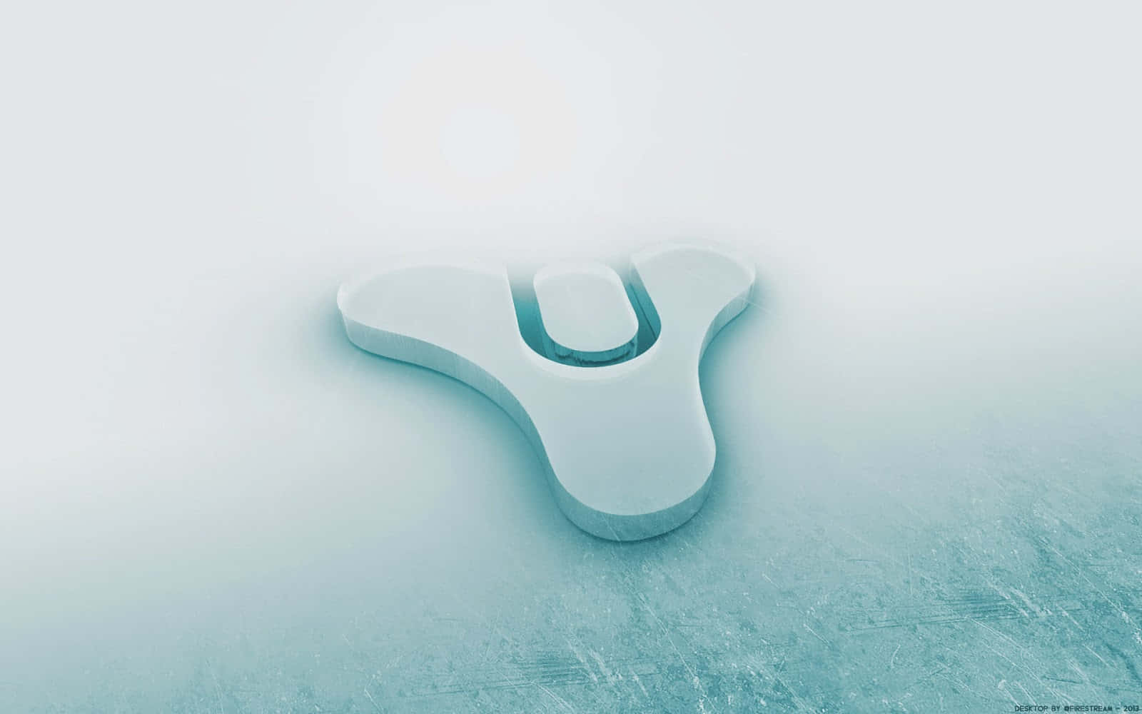 Pastel Green Destiny Logo Background