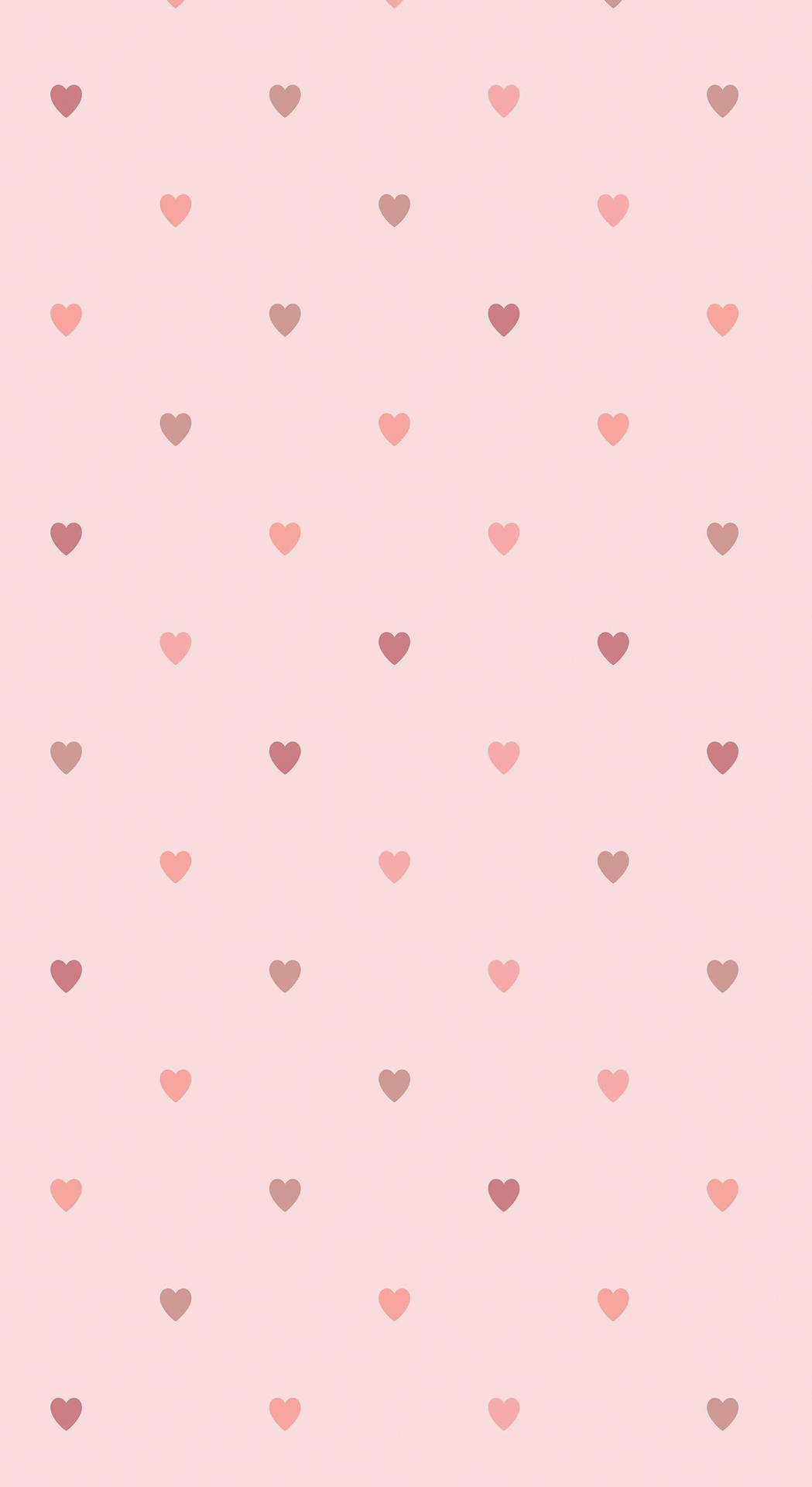 Pastel Heart Aesthetic Background