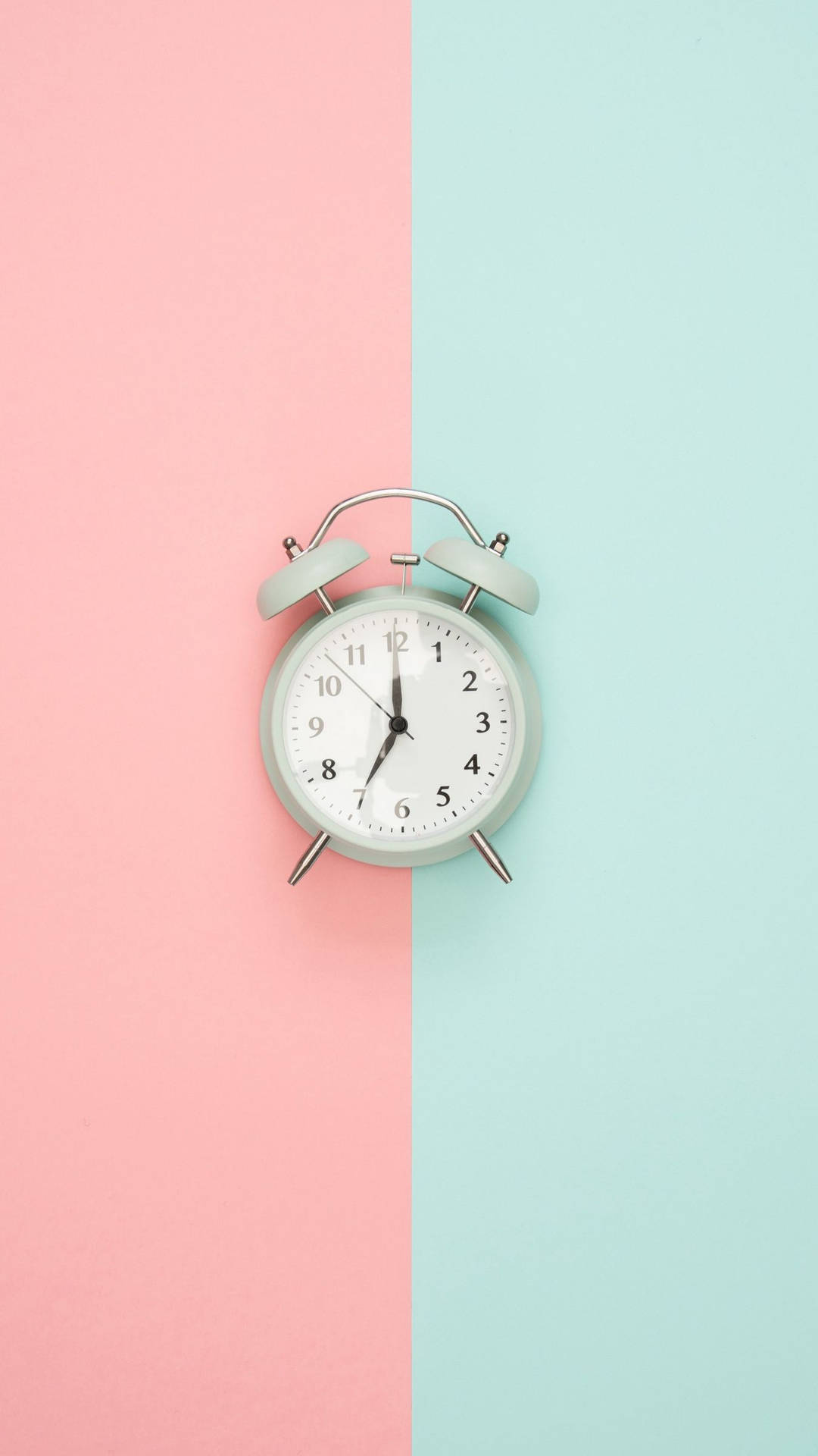 Pastel Iphone Alarm Clock Background