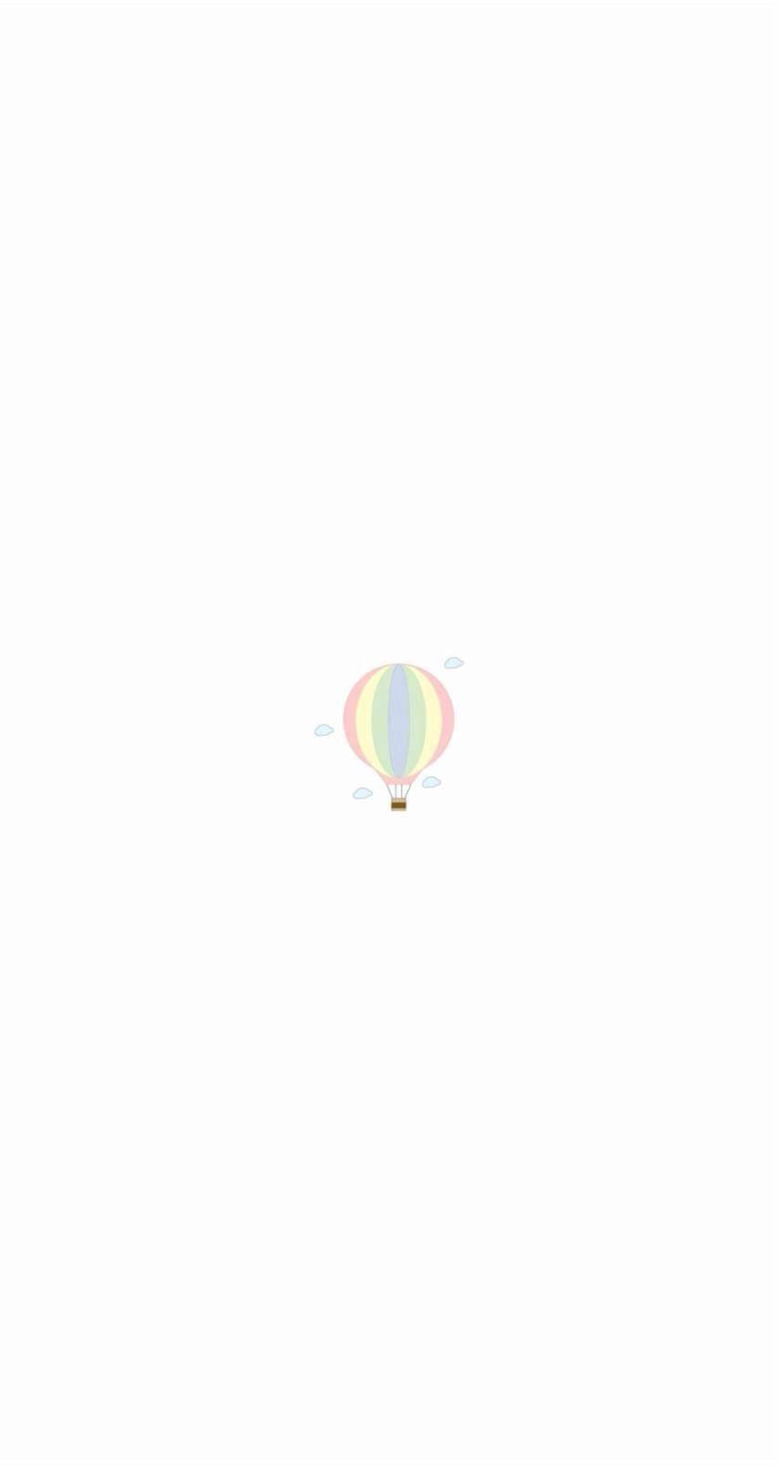 Pastel Iphone Hot Air Balloon Art