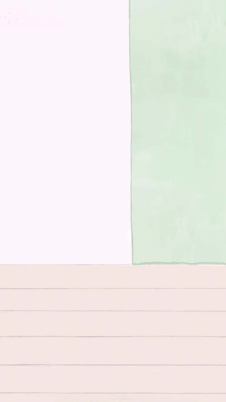 Pastel Minimalist Walland Floor Design Background