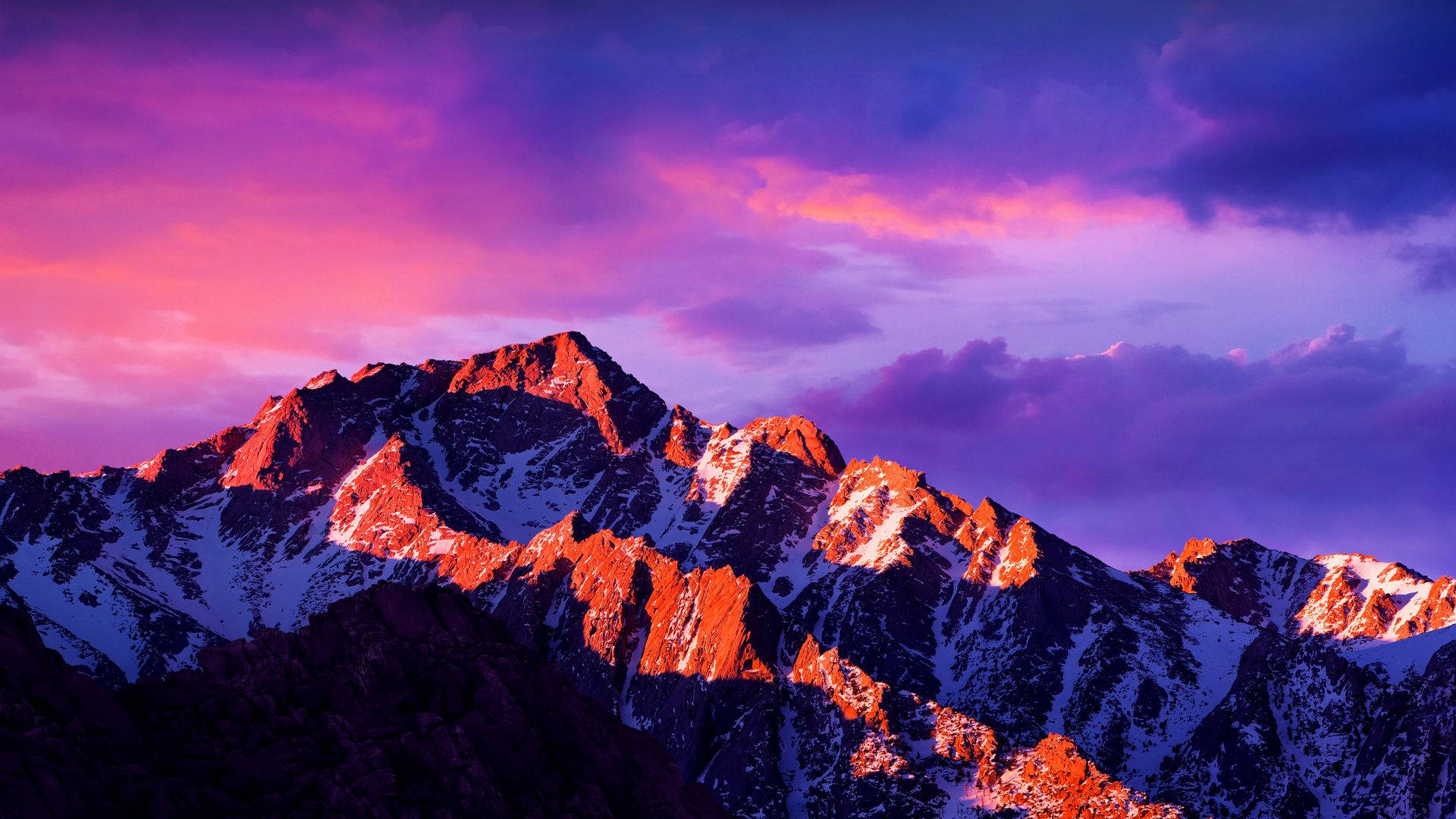 Pastel Mountain Macos Background
