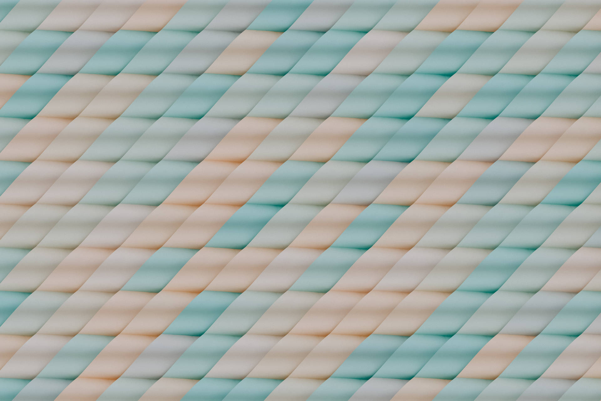 Pastel Orange Aesthetic Brick Background