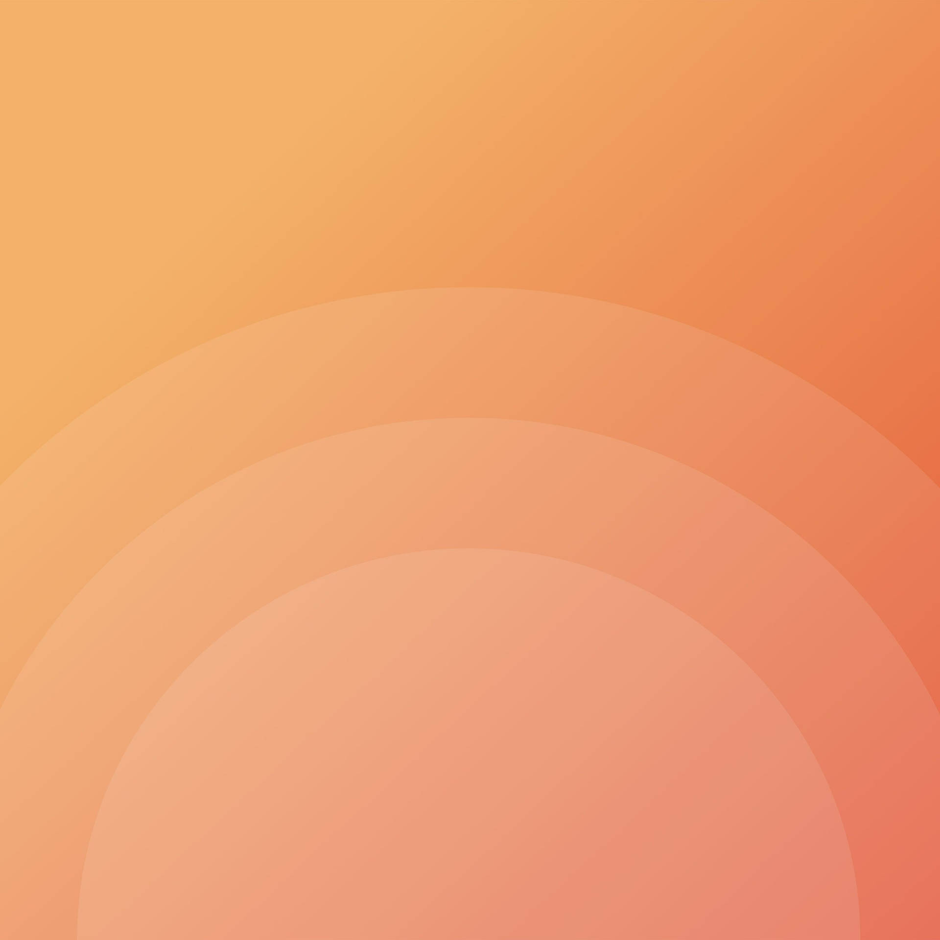 Pastel Orange Circle Background