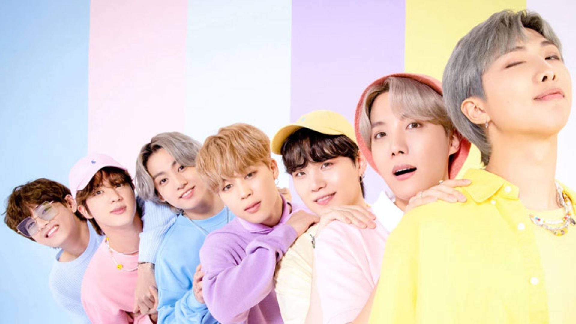 Pastel Outfit And Background Bts Cute Aesthetic Background