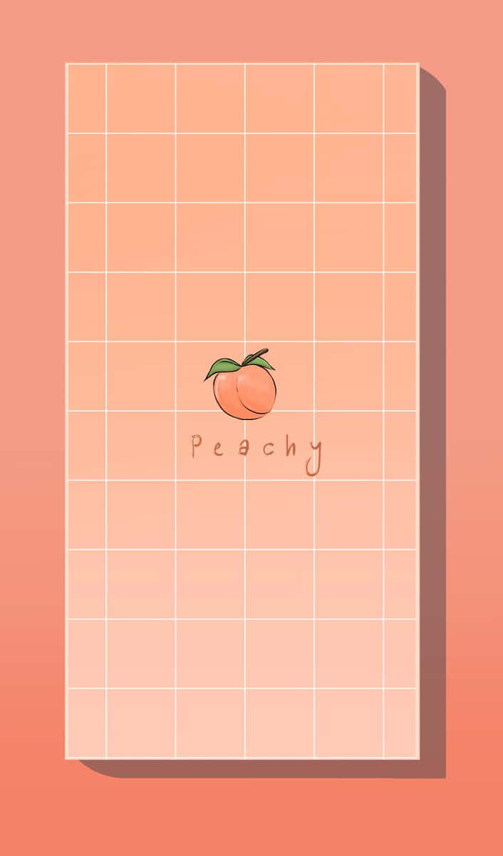 Pastel Peach Aesthetic Notebook Pink And White Design Background