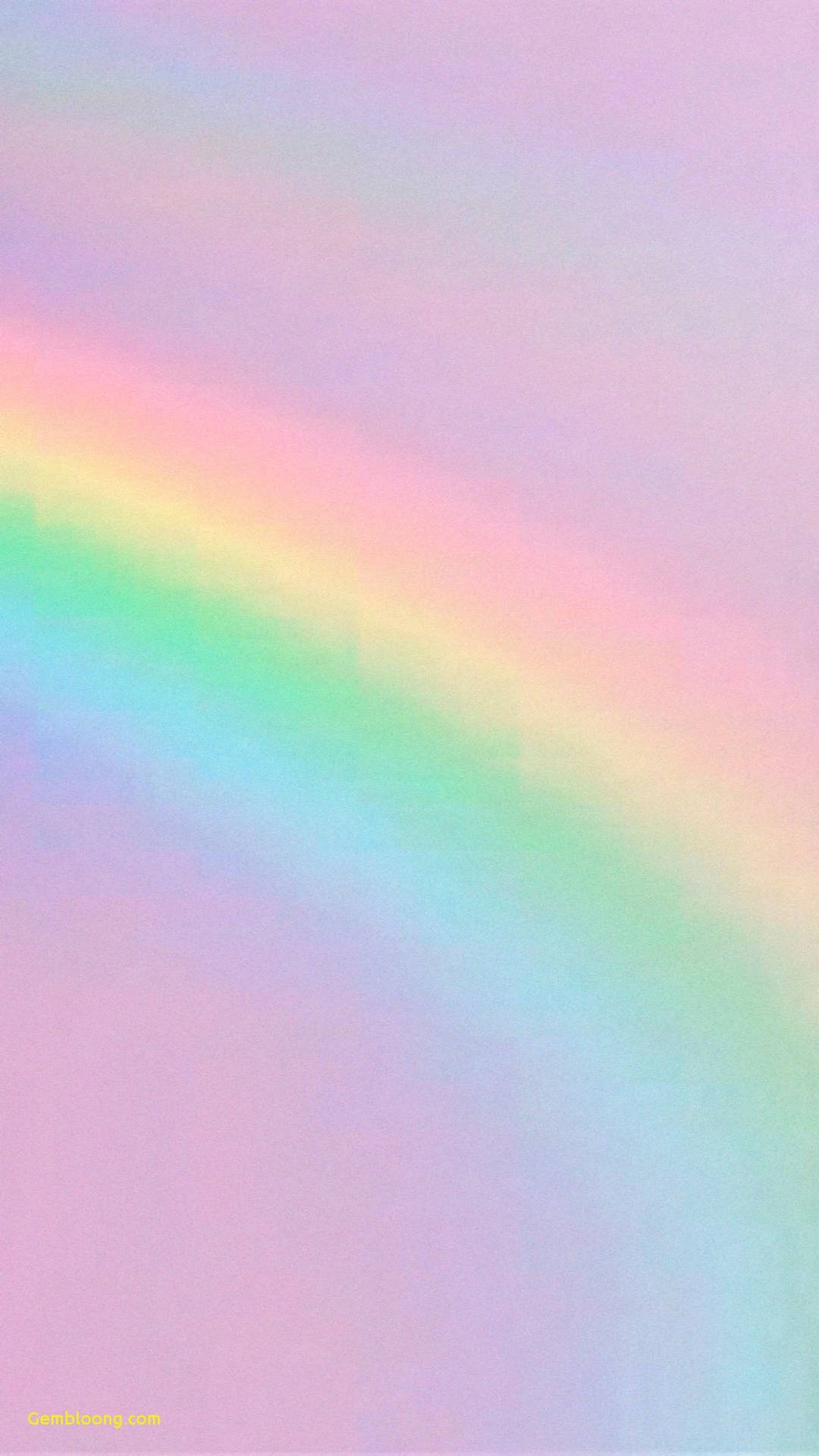Pastel Phone Minimalist Rainbow Background