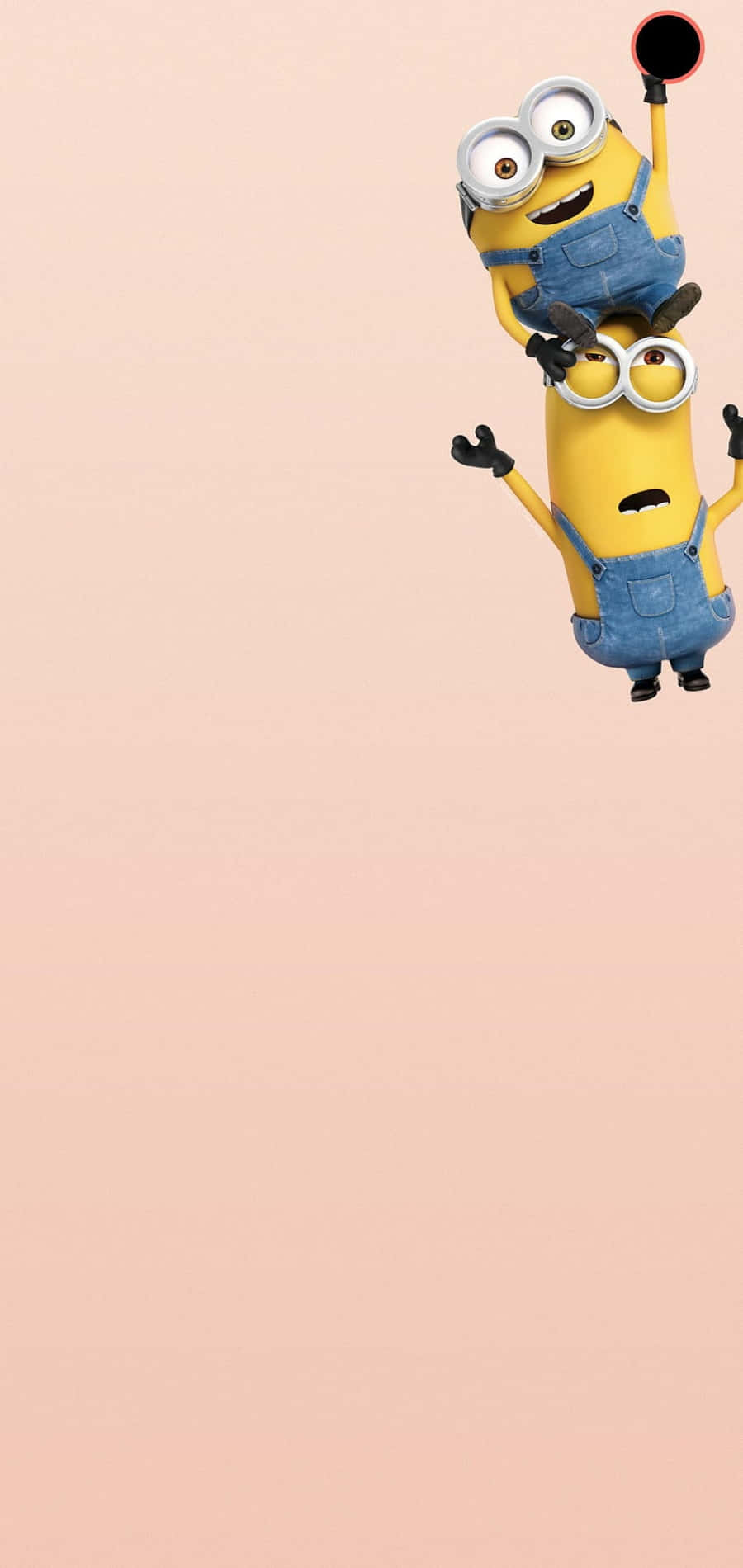 Pastel Pink Despicable Me Minion Iphone Background