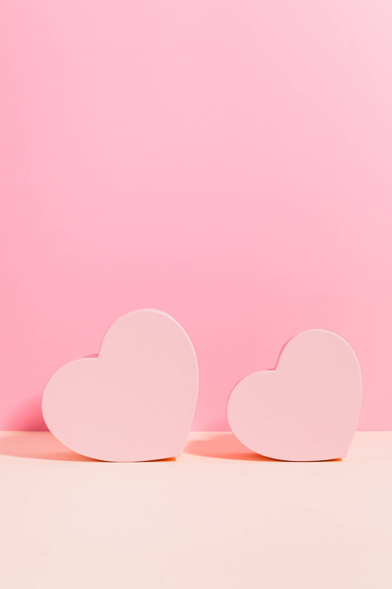Pastel Pink Heart Boxes