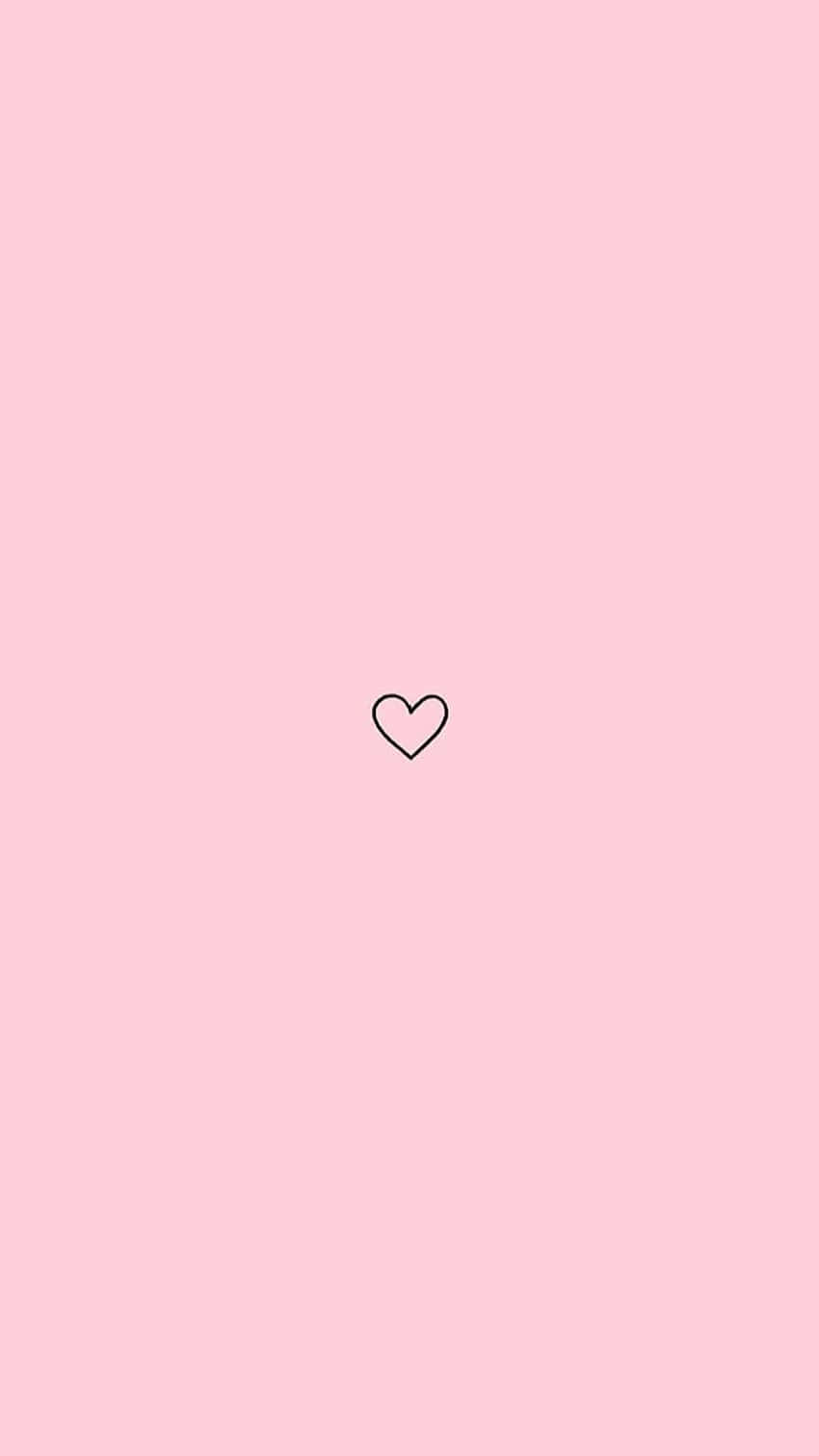 Pastel Pink Heart Pfp