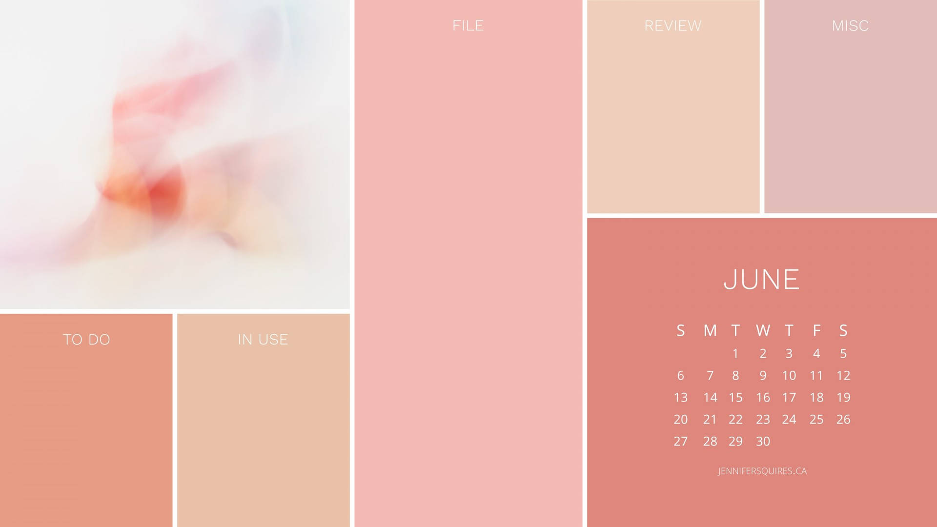 Pastel Pink Journal Background