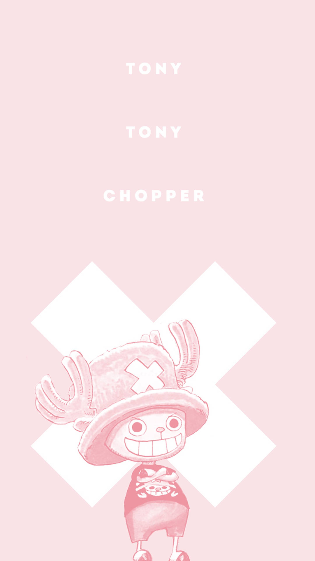 Pastel Pink One Piece Iphone Background