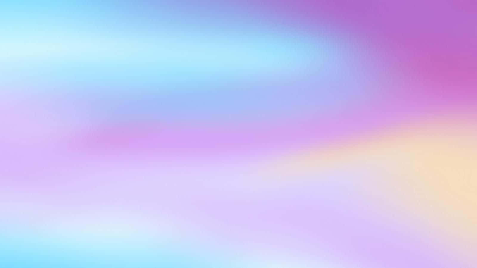 Pastel Pink Rainbow Sky Aesthetic Computer Background