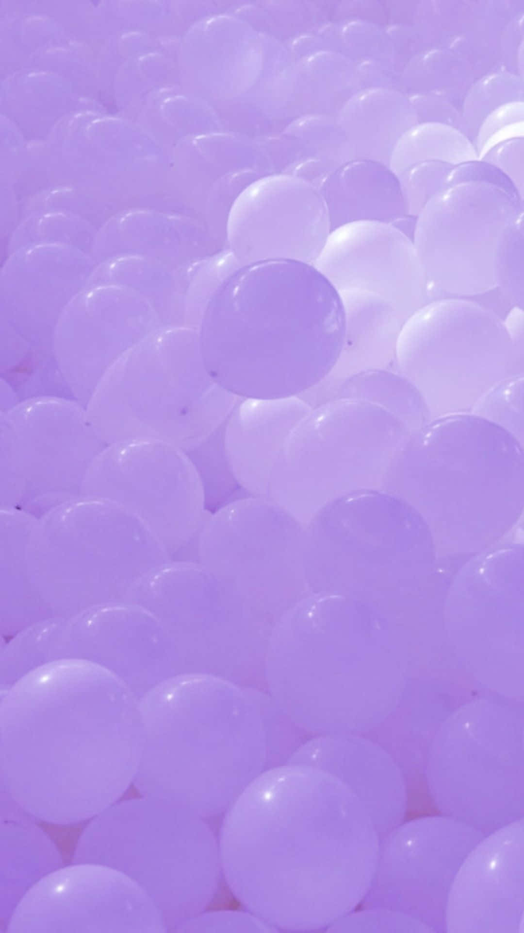 Pastel Purple Iphone Balloons