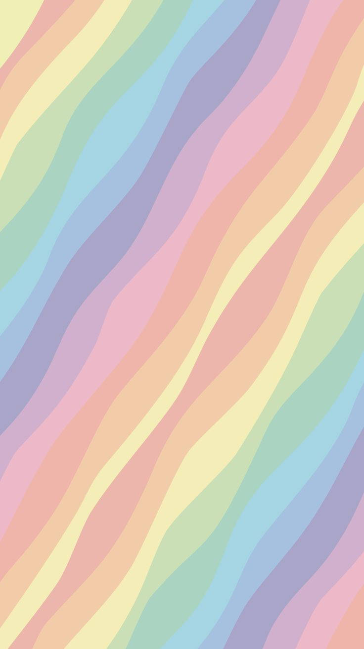 Pastel Rainbow Background