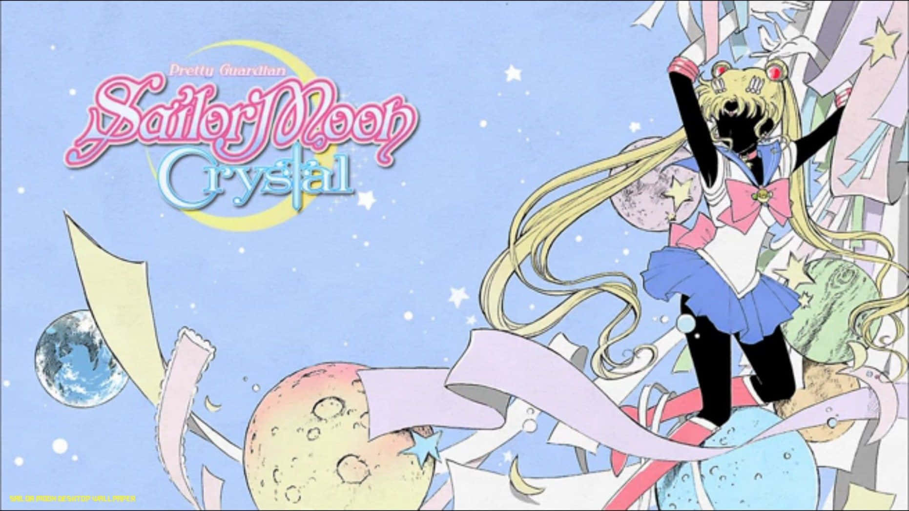 Pastel Sailor Moon Crystal Anime 2014 Background