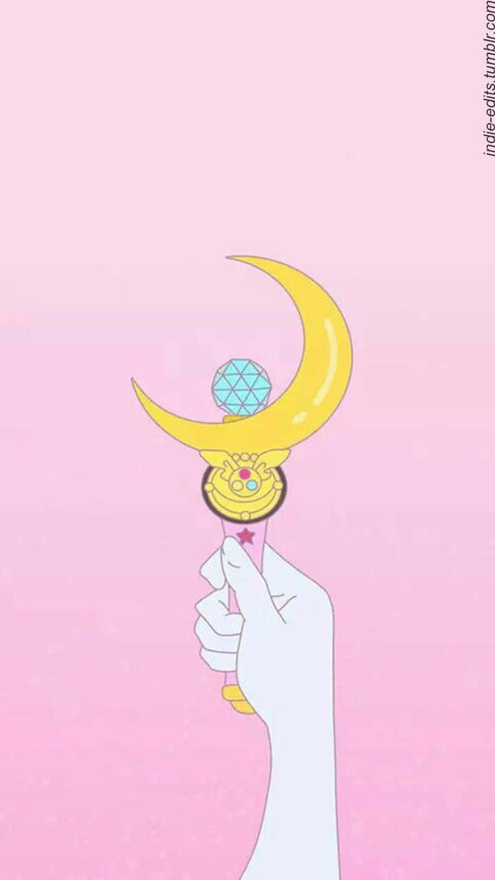 Pastel Sailor Moon Moon Stick