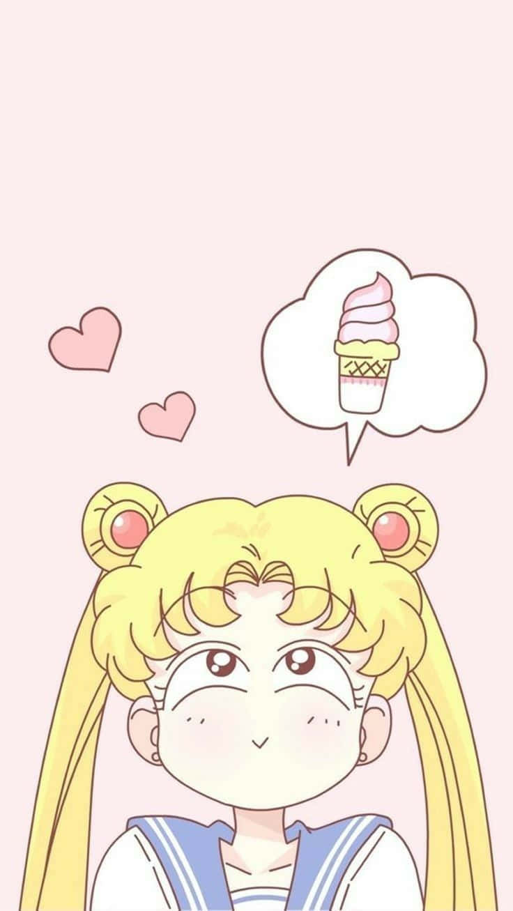 Pastel Sailor Moon Usagi Tsukino Hungry