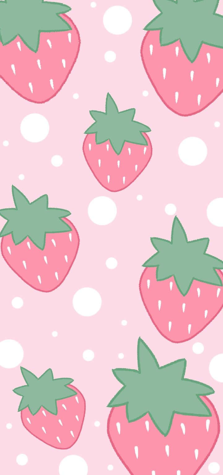 Pastel Strawberry Portrait