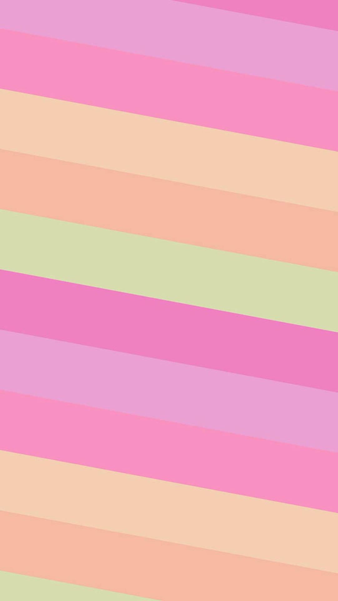 Pastel Stripes Serenity Lock Screen Background