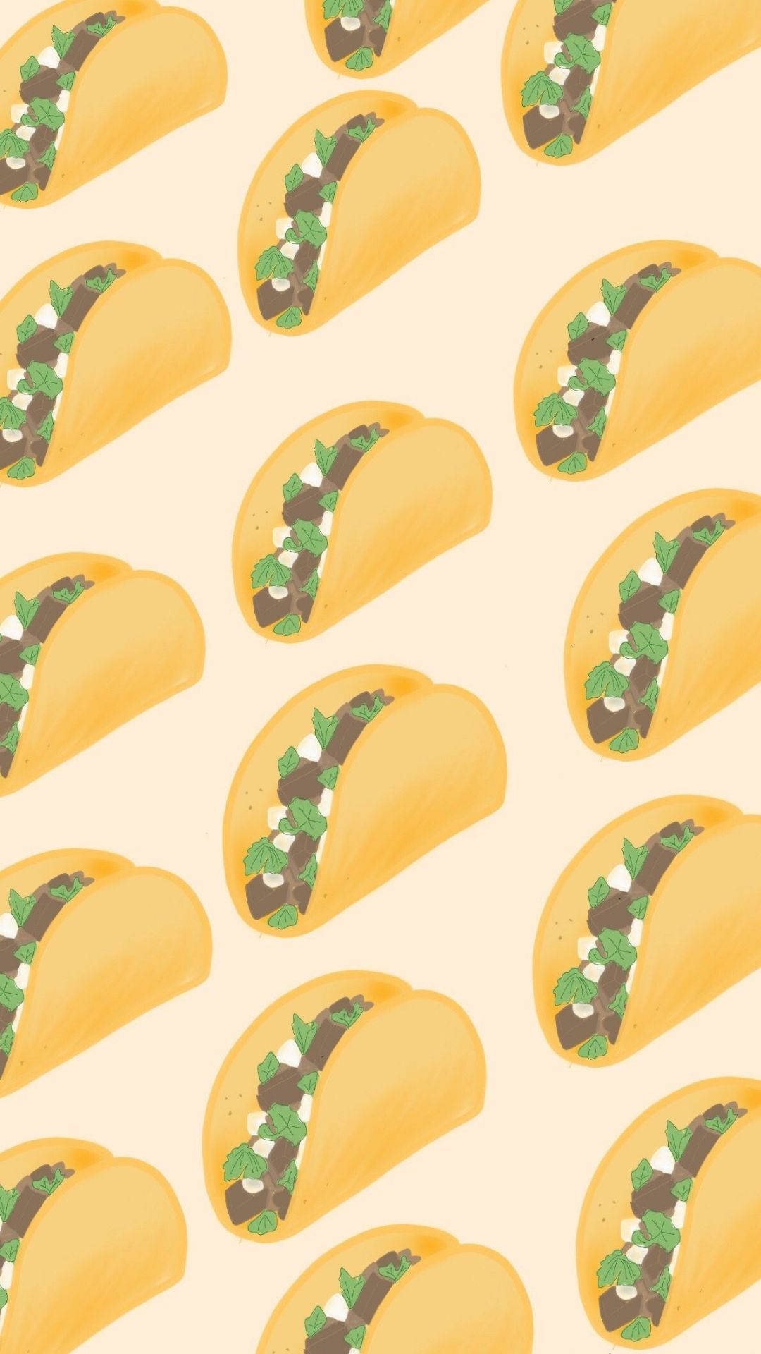 Pastel Tacos Background