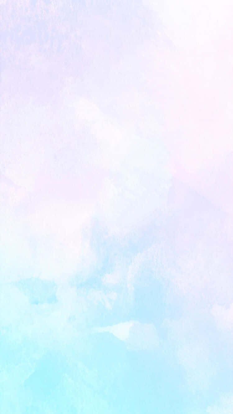 Pastel Watercolor Clouds Background Background