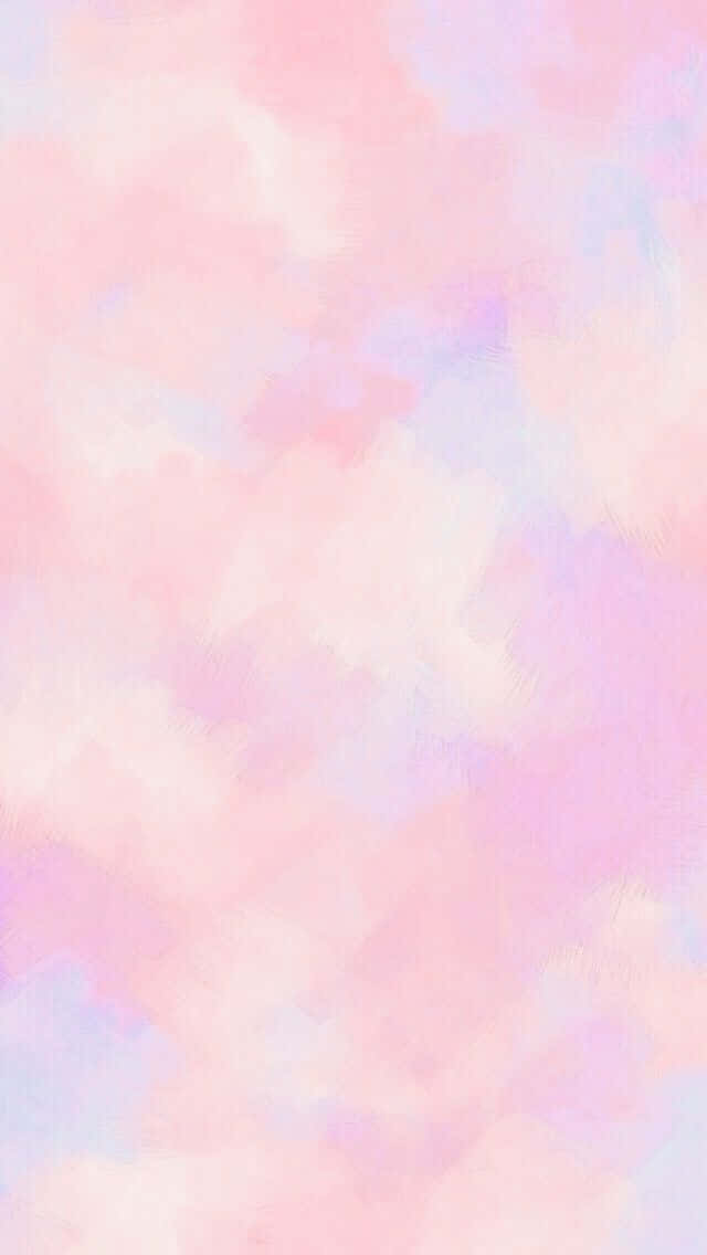 Pastel Watercolor Pink And Blue Background Background