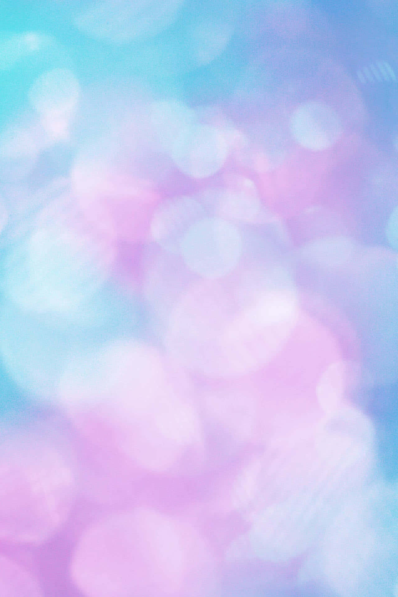 Pastel Watercolor Pink And Blue Bokeh Background