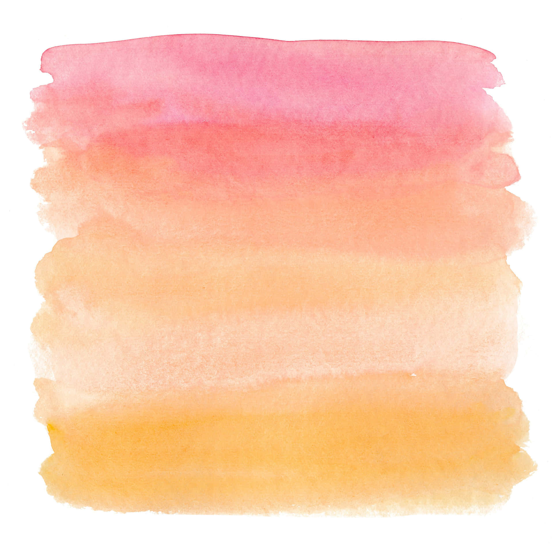 Pastel Watercolor Pink And Yellow Background Background