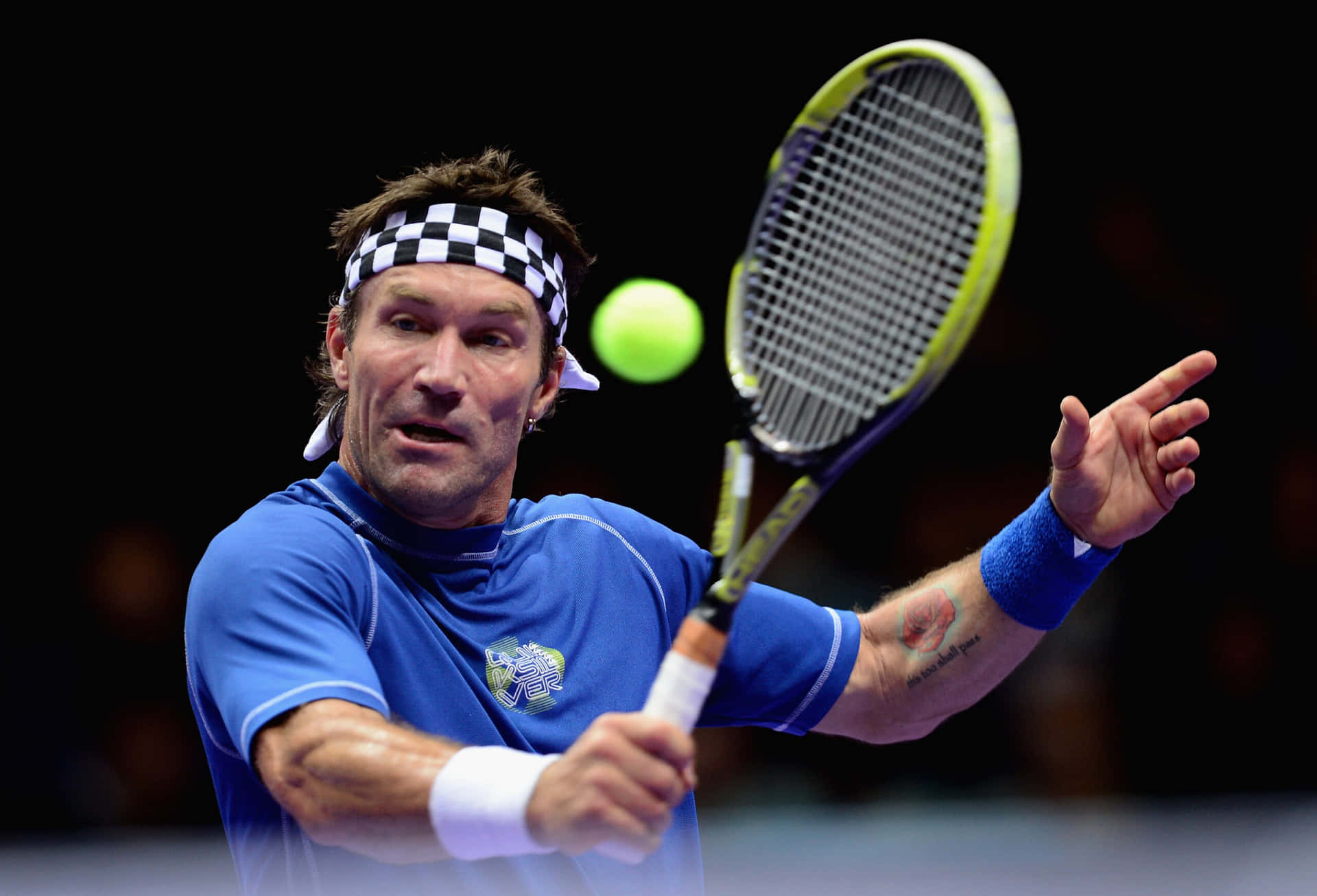 Pat Cash - Australian Tennis Icon Background