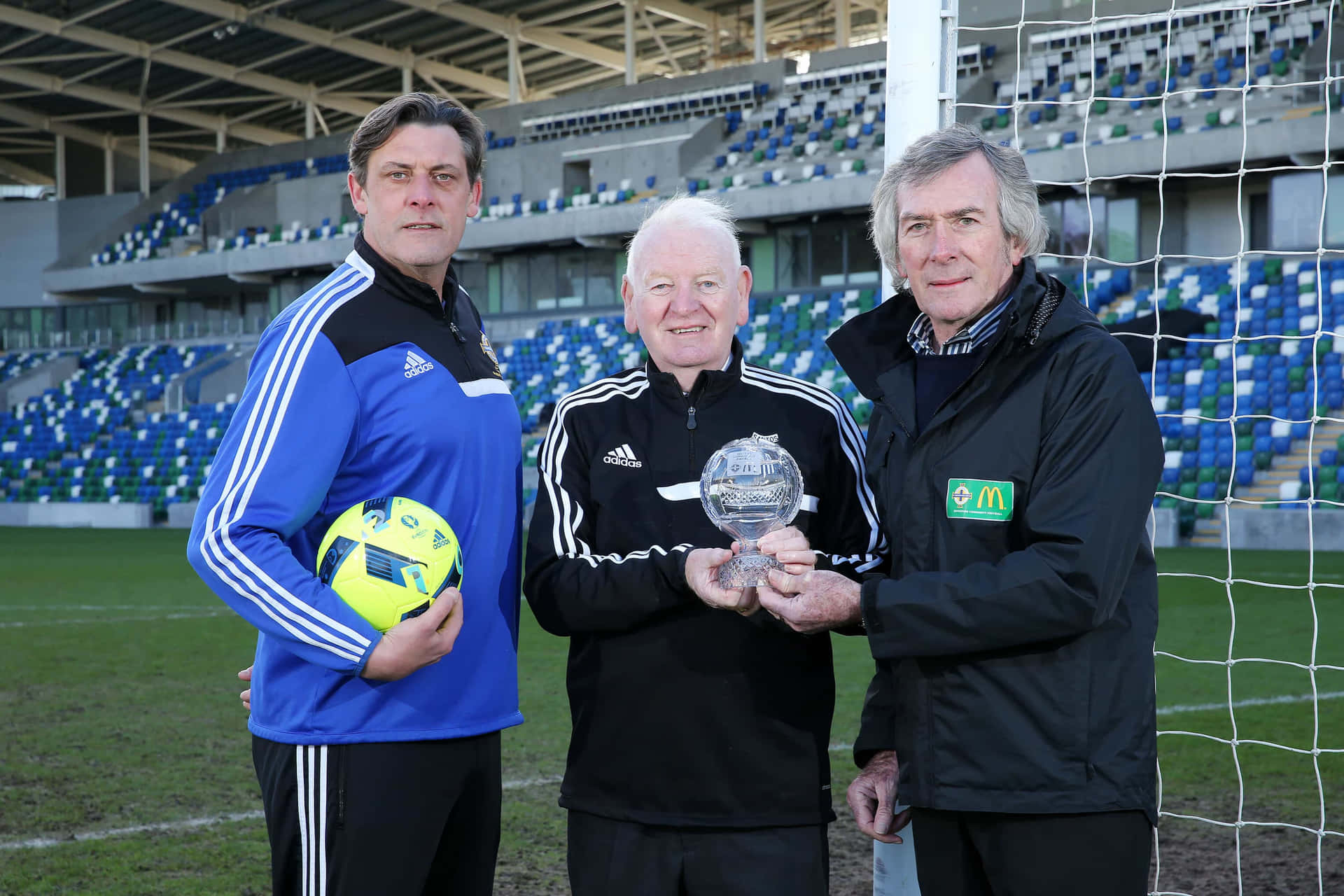Pat Jennings 2016 Mcdonalds Irish Fa Community Awards Launching Background