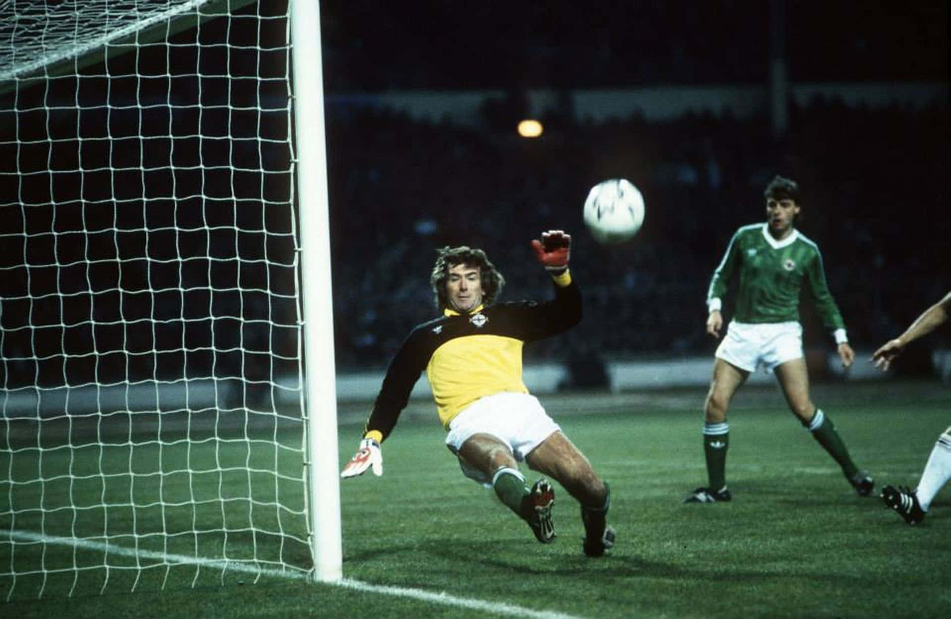 Pat Jennings Fifa World Cup Group 3 Qualification Match Background