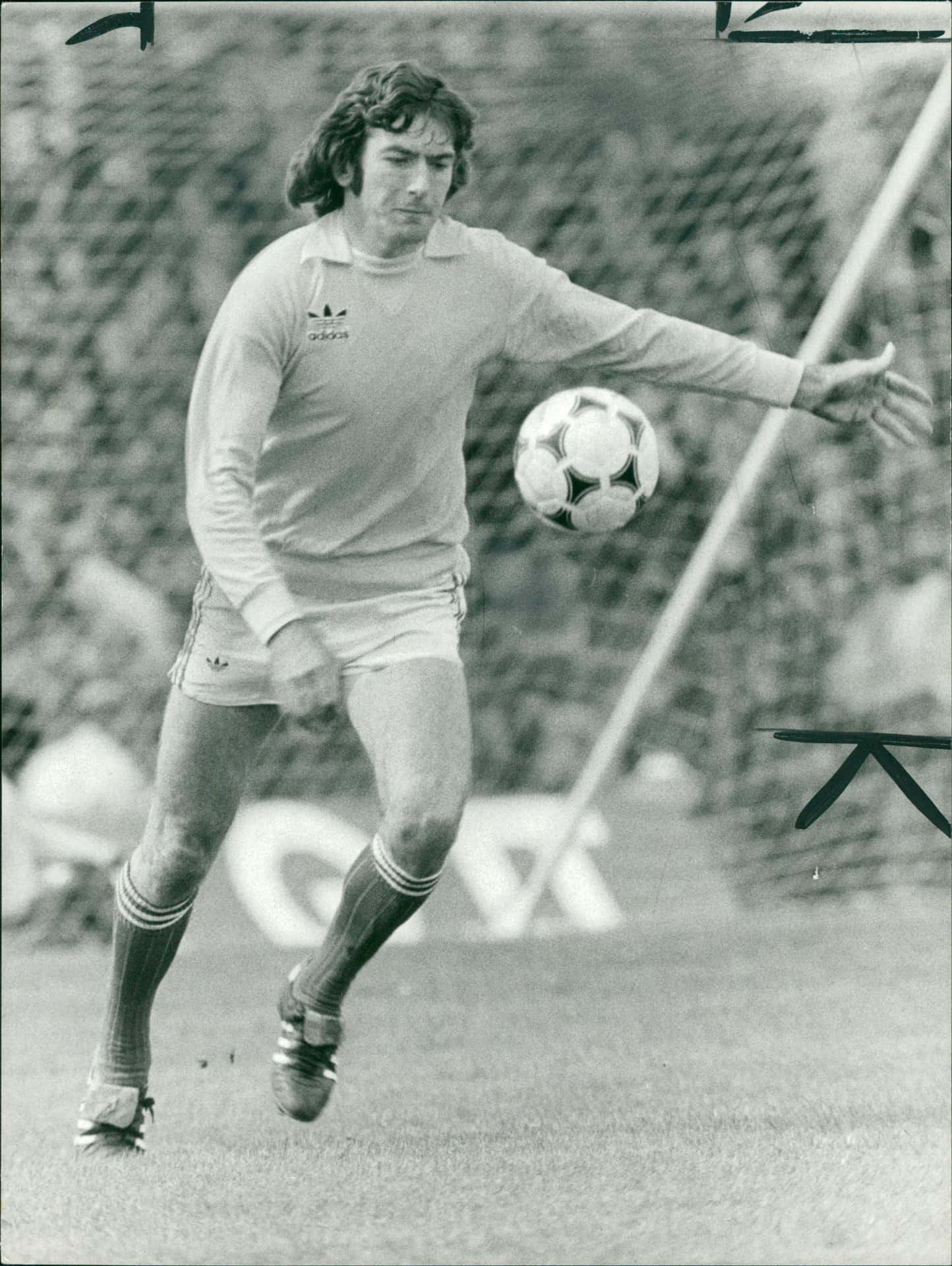 Pat Jennings In A 1979 Match Versus England Background